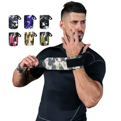 1Pair Compression Wrist Brace Support Camouflage Elastic Wrist Wraps For Hand Protection WeightLifting Brace Basketball Sports