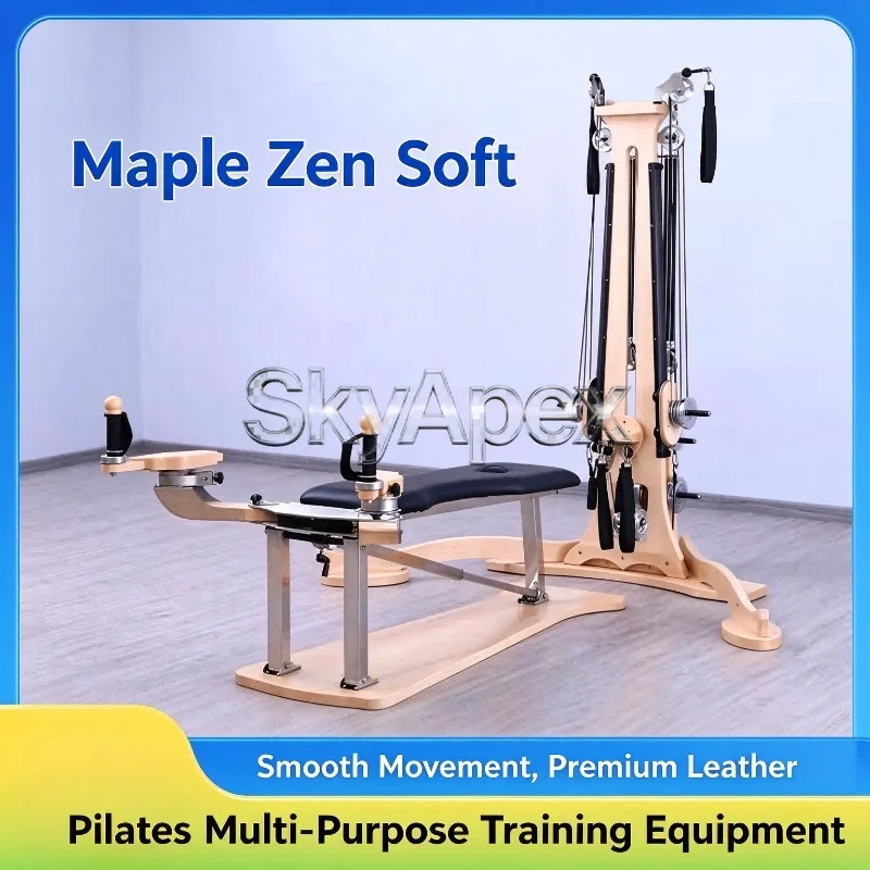 Gyrotonic Rotation Trainer Large Pilates Fitness Equipment Yoga Gym Studio Machine for Spinal Mobility Flexibility Core Strength