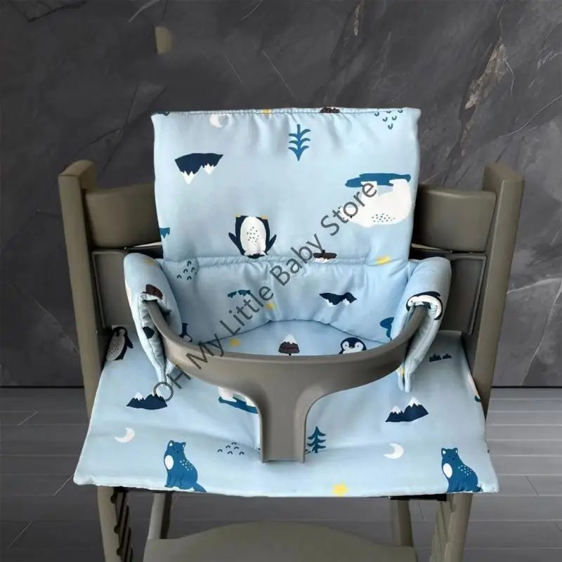 M76C وسادة مقعد الرضيع القطن القابلة للتنفس ووسادة دعم الظهر لمجموعة لآمنة nonslip #5