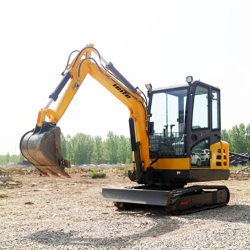 Mini excavadora sobre orugas china, máquina Minibagger, granja, motor CE, Epa, 1, 2, 2,5, 3,5 toneladas, nueva