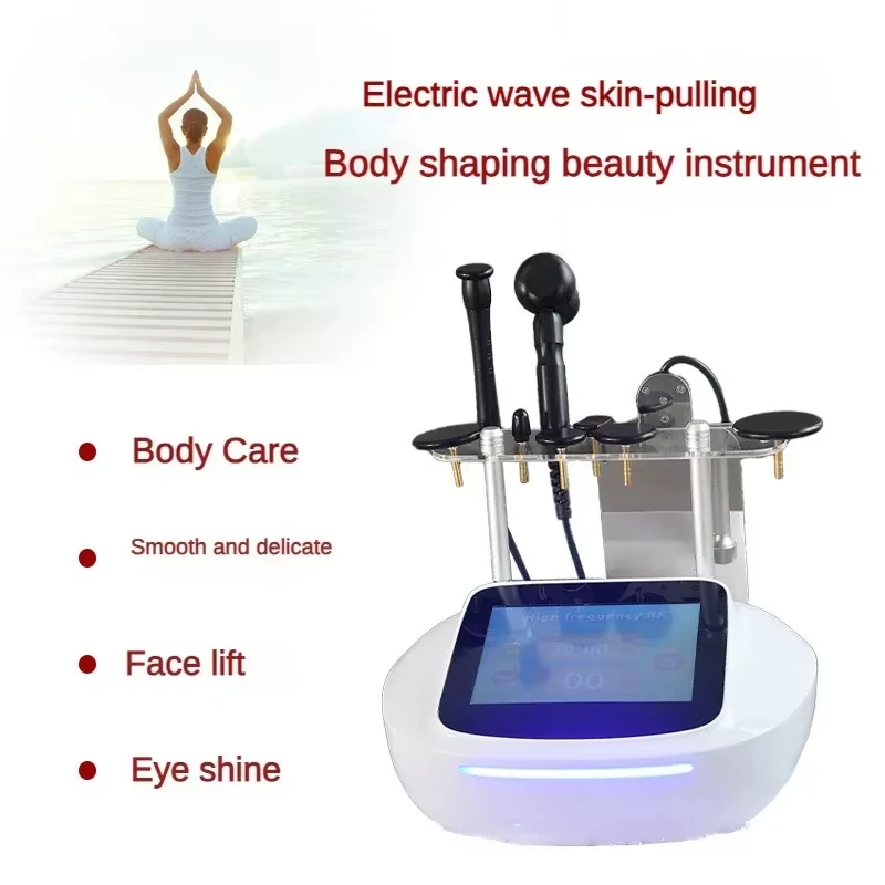 New Monopolar RF Radio Frequency Beauty Machine Body Massage Face lifting Skin Wrinkle Removal Rejuvenation Beauty Salon Device.