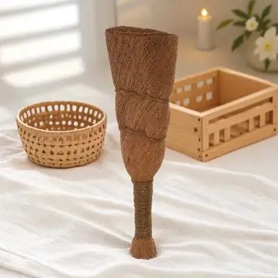 

Bonsai Cleaning Brush Palm Fibre Garden Tool For Efficient Plant Care Multi-Function Scrub Portable Household Pot Cleaner