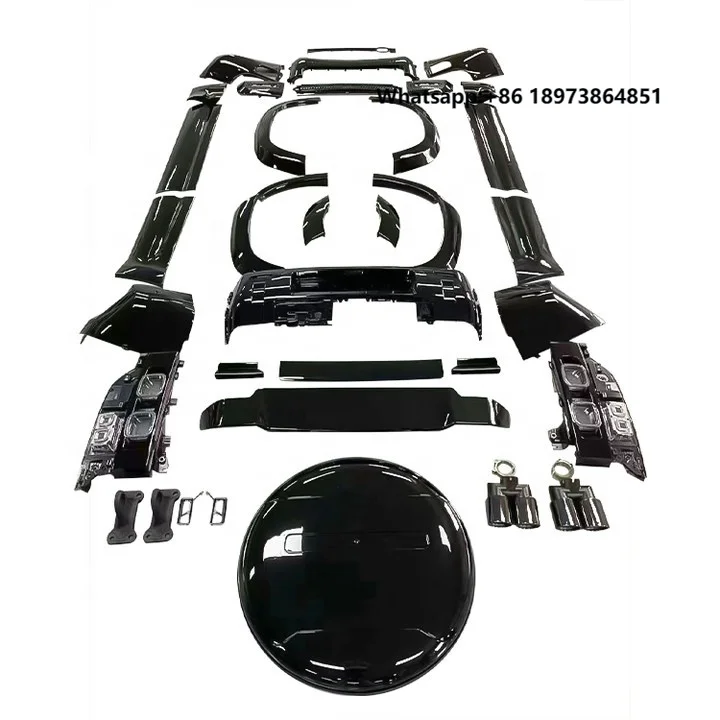 

Black Body Kits for Land Rover Defender 2020 L663 Facelift Side Skirt Front Bumper Taillight Spare Parts Manufacturer