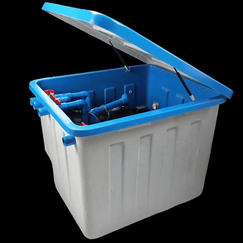 JINDE Underground Swimming Pool Filter Swimming Pool Equipment Multi-in-one Underground Water Filter System