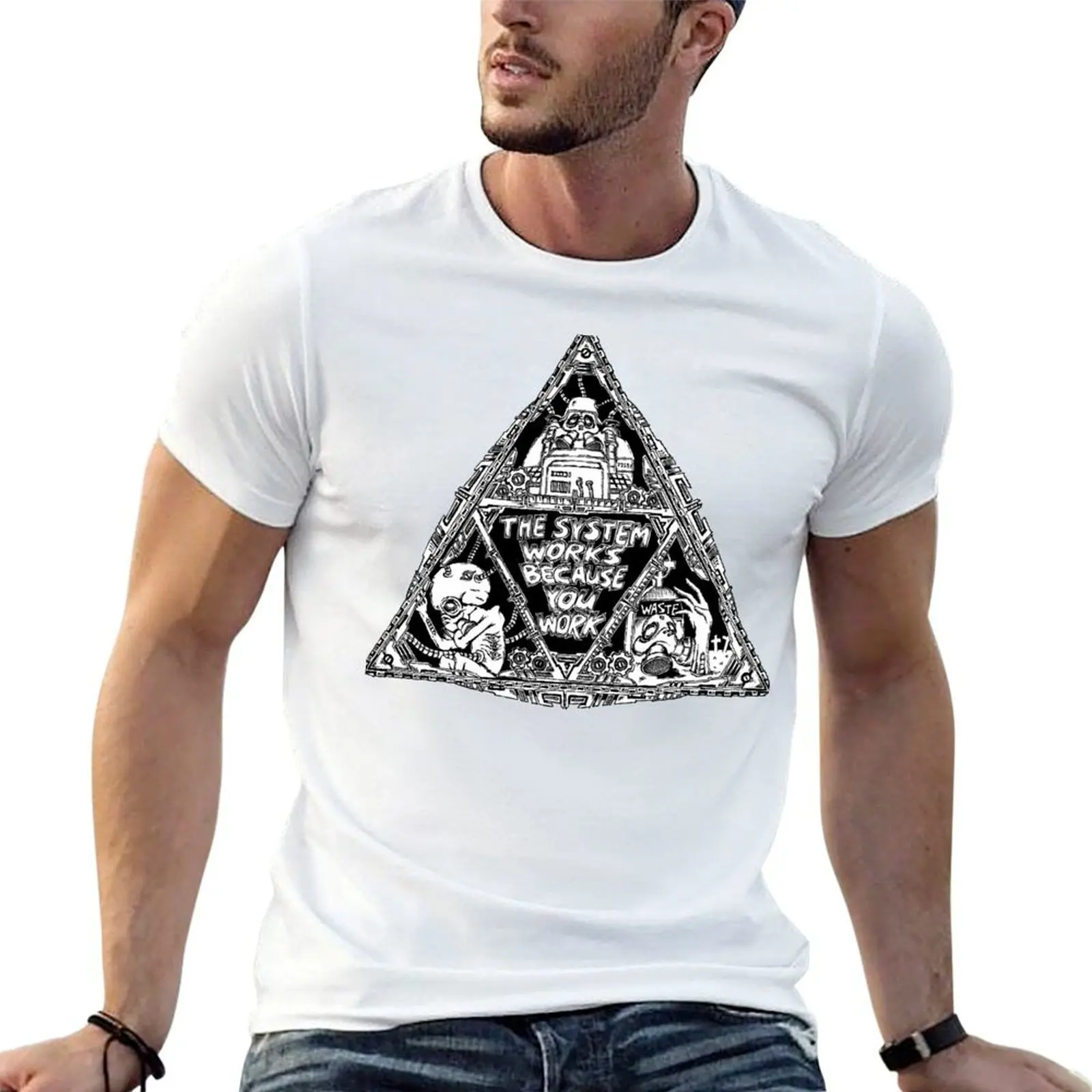 waste T-Shirt clothes man clothes tshirts for men