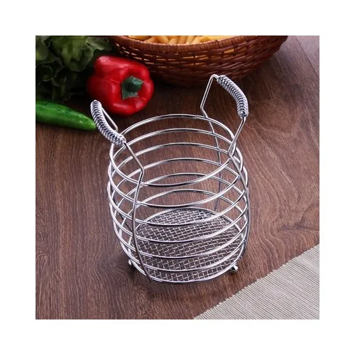 Loveq Chrome Plated Barrel The Spoon Holder