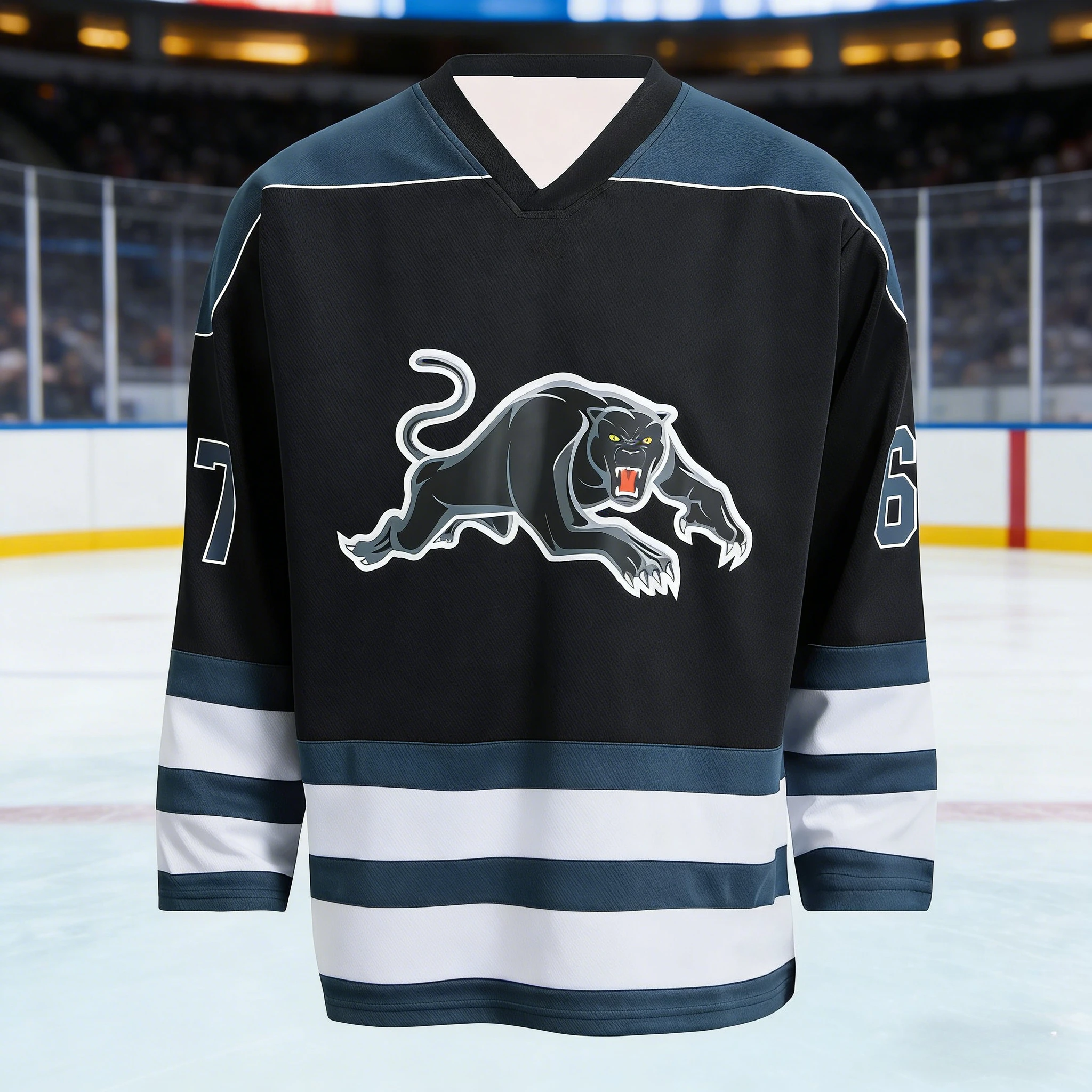 2026 Best-Selling Hockey Long-Sleeved 3D Printed Breathable…