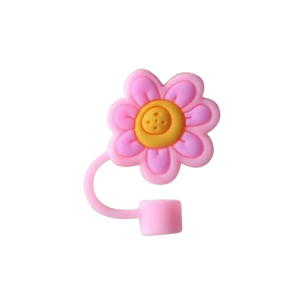 Couvercle de paille en silicone pour coupe Stanley, bouchon mignon, accessoires Kawaii, gobelet à fruits, breloque de décoration, 10mm, U6L0, 1PC