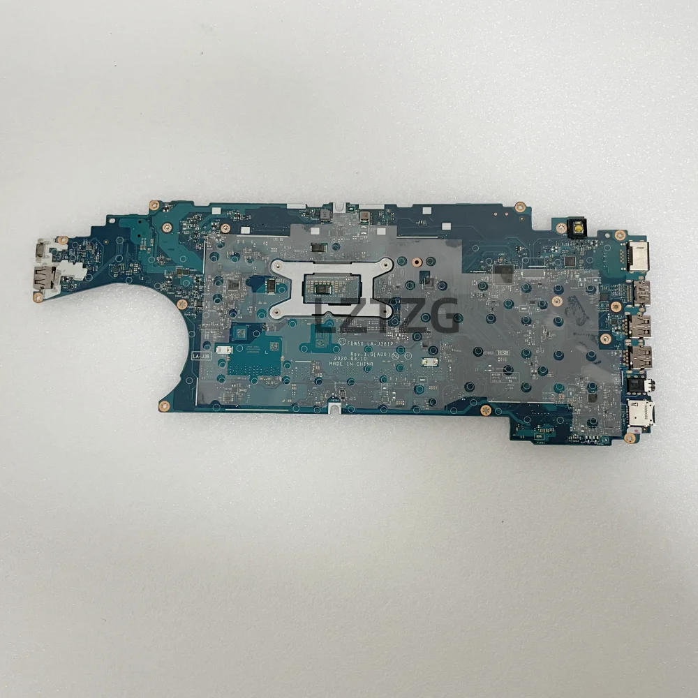 LA-J381P For Dell Latitude 5510 Laptop Motherboard With I5 I7-10th Gen CPU CN-0HT7GC 0J67M8 0JD0KX 100% Tested OK