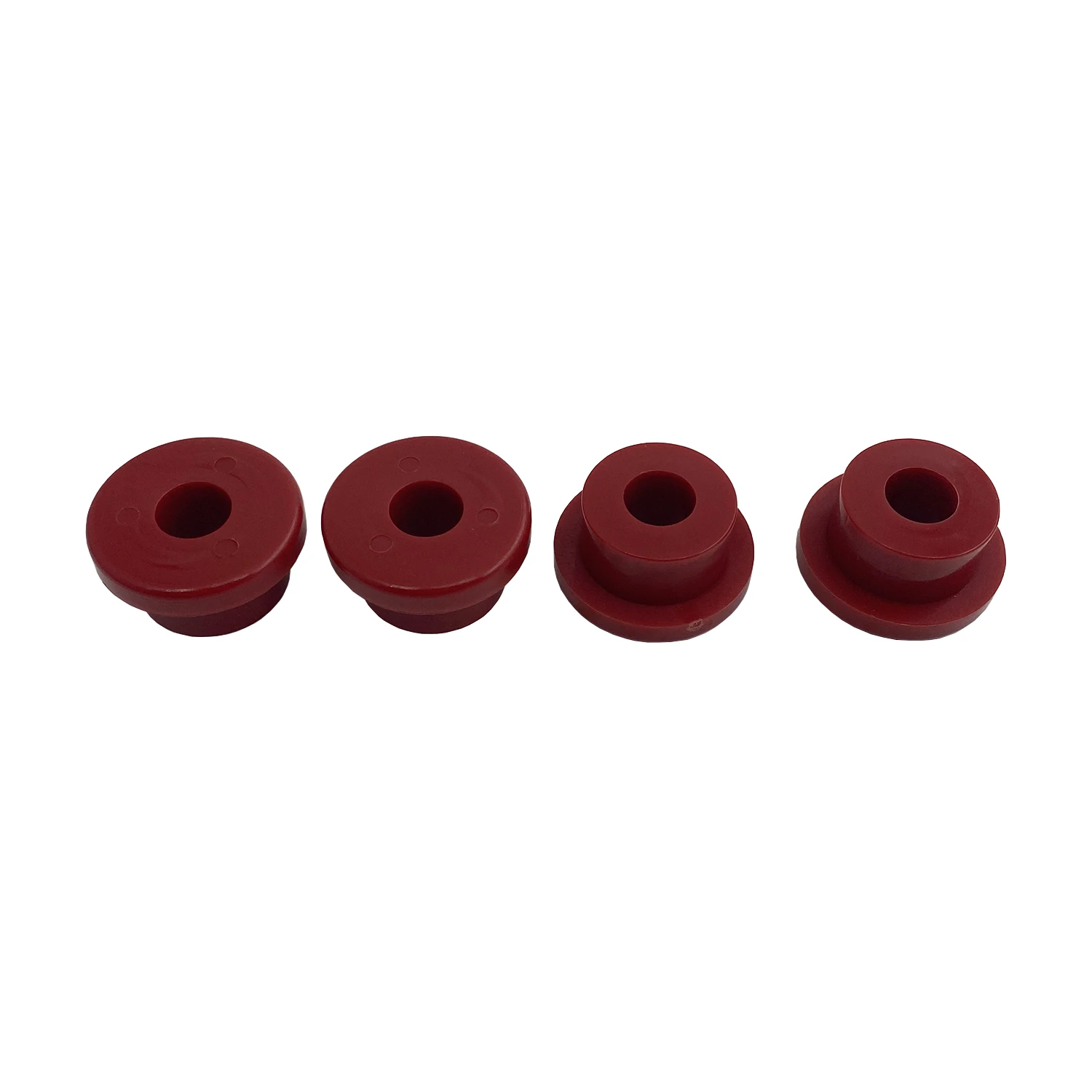 Red Rubber Handlebar Riser Bushings Fit For Harley Sportster FXD Dyna FX Super Glide FXR 1984-2017