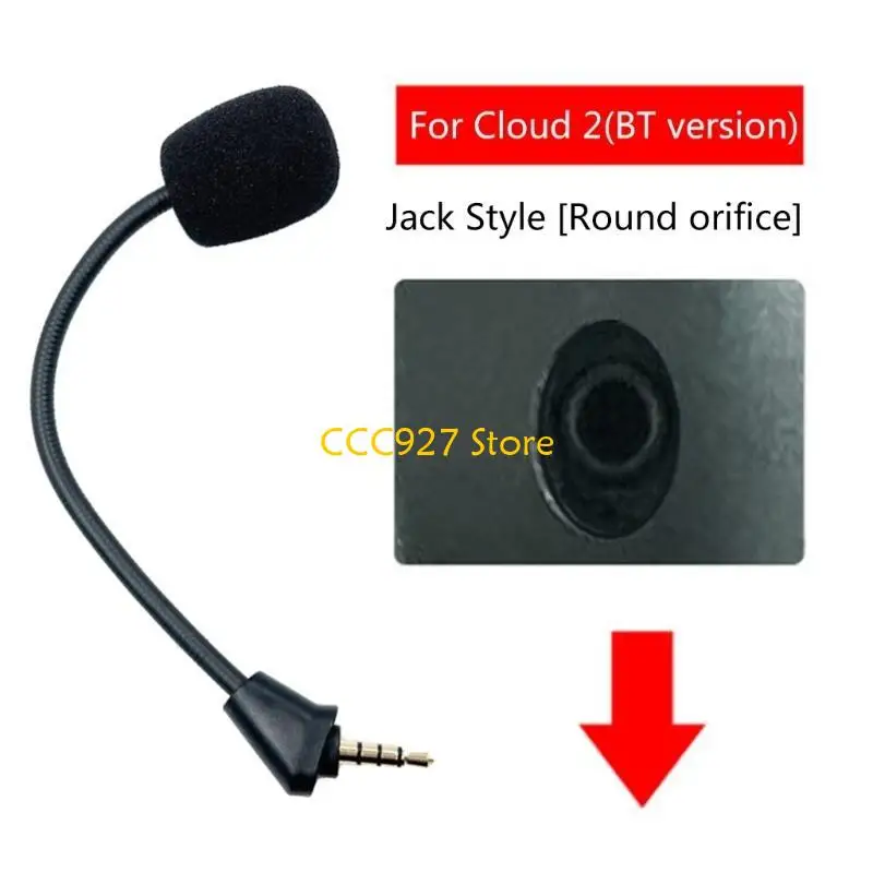 B03F Microphone for Kingston Cloud II Gaming Headset 3.5mm Microphone Boom