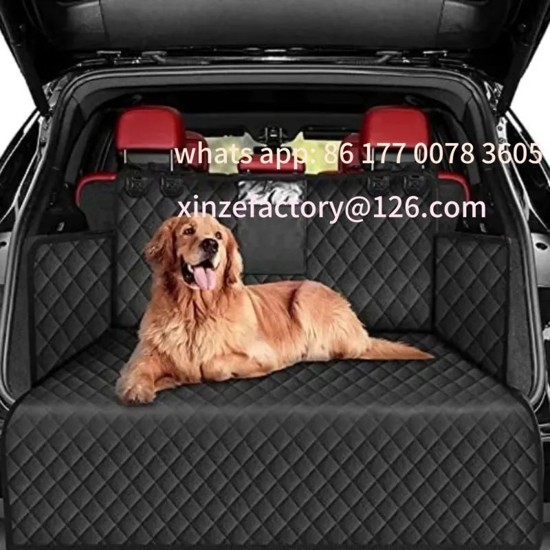 

Customizable Dog Carrier Wear-resistant Dog Car Seat Cover For SUV Waterproof Portable Durable Liner Cover Protects Vehicle