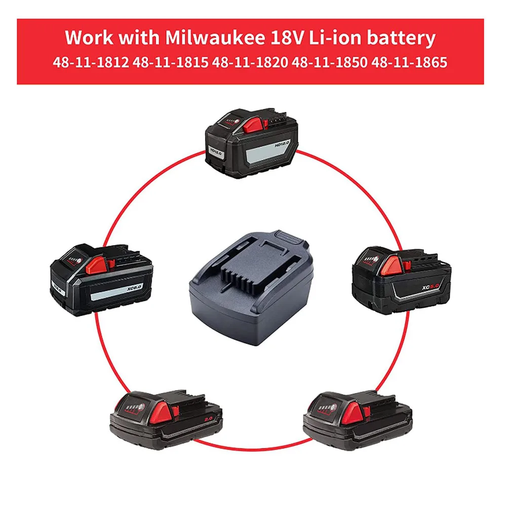 Convert Battery Adapter Chargers Tool Batteries WG540 WG800.1 Injection ABS+PC Material WA3520 WA3525 WA3575 WA3578