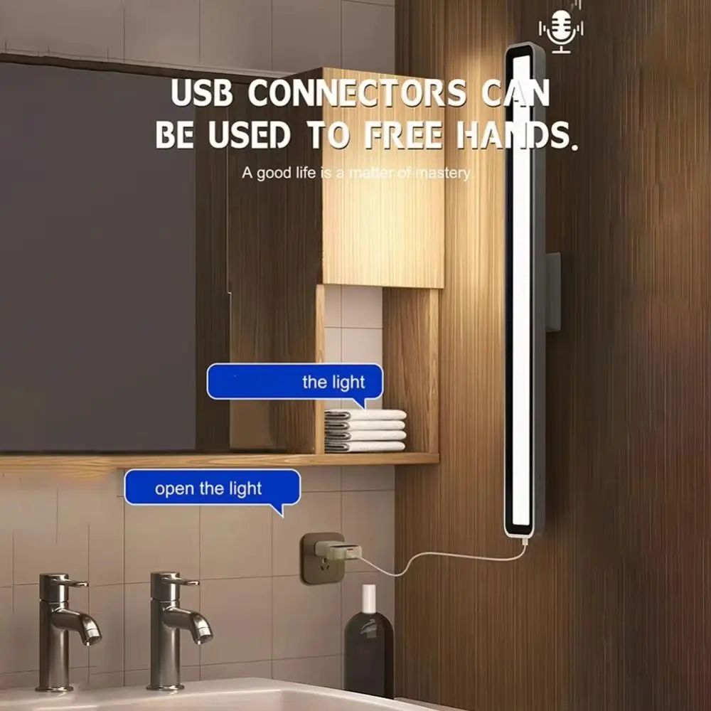Converter Lamp Smart USB Socket Protection Lights Switch English Voice Voice Control Socket Voice Extender Intelligent Voice