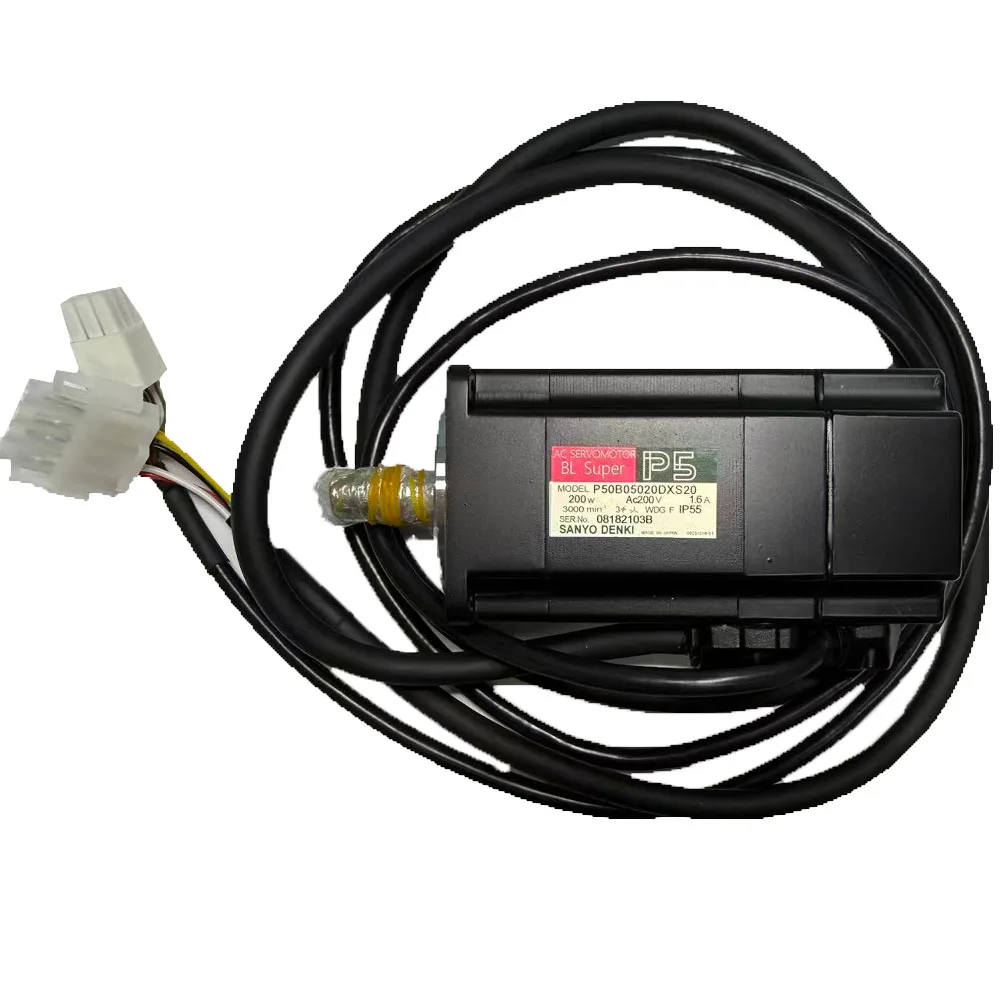 

P50B05020DXS20 Servo Motor 1.6A 3000rpm Programming Controller Electric Motor for Electrical Equipment