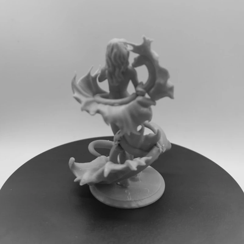 1/24 مقياس 75 مللي متر الراتنج الشكل الذهبي الوحوش مسكون المرأة الجميلة Nsfw تجميع أطقم منمذجة المفكك غير مصبوغ ثلاثية الأبعاد تمثال لعبة