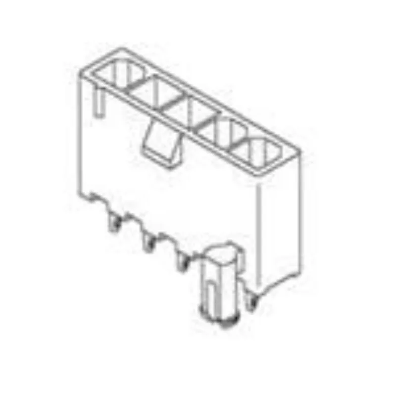 (10-50pcs) 0039302050 MOLEX Mini-Fit Jr. Vertical Header 4.20mm Pitch Single Row 5 Circuits Snap-in Plastic Peg PCB 39302050