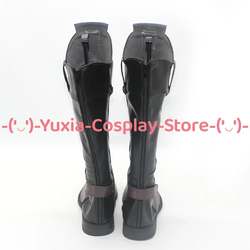 ユシアコスプレ！ Honkai スターレール ゲパルト ランドー コスプレ靴 ゲームキャラクター小道具 PU レザーブーツ ハロウィン カーニバル パーティー コスチューム