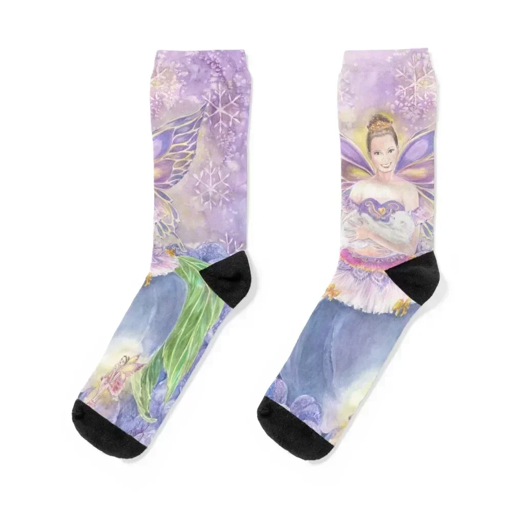 

Sugar Plum Fairy and Friends Socks Stockings man sports and leisure Wholesale anti-slip Socks For Men Women's