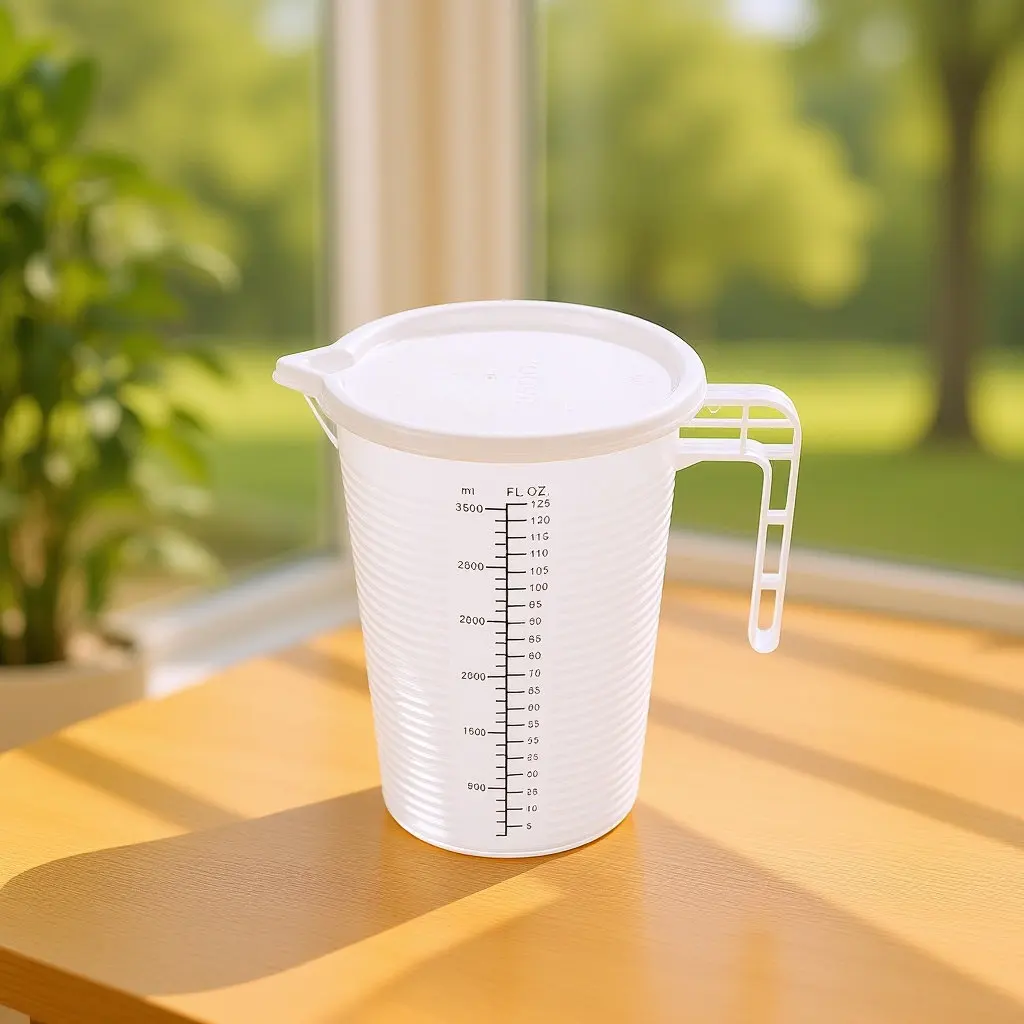 

Measuring Cup 3500Ml Plastic Multi-Functional Pitcher Liquid Measuring Container Automotive Kitchen Oil Juice Accurate Scale