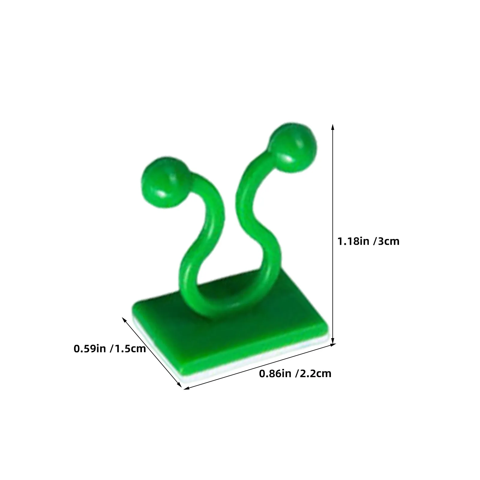 120Pcs Plant Fixing Clips for Wall Climbing Plant Support Indoor Outdoor Garden Vine Clamps Invisible Trellis Clips Strong Grip