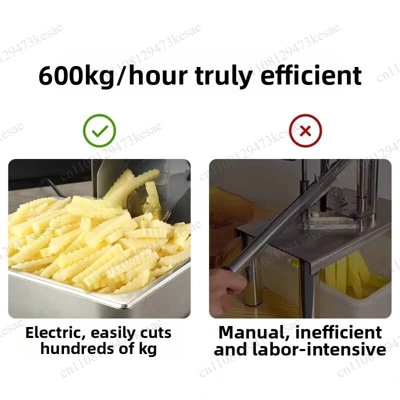 for 4-in-1 Electric Vegetable Slicer Chopper Machine Commercial Grade Kitchen Food Cutter Processor Household view 5