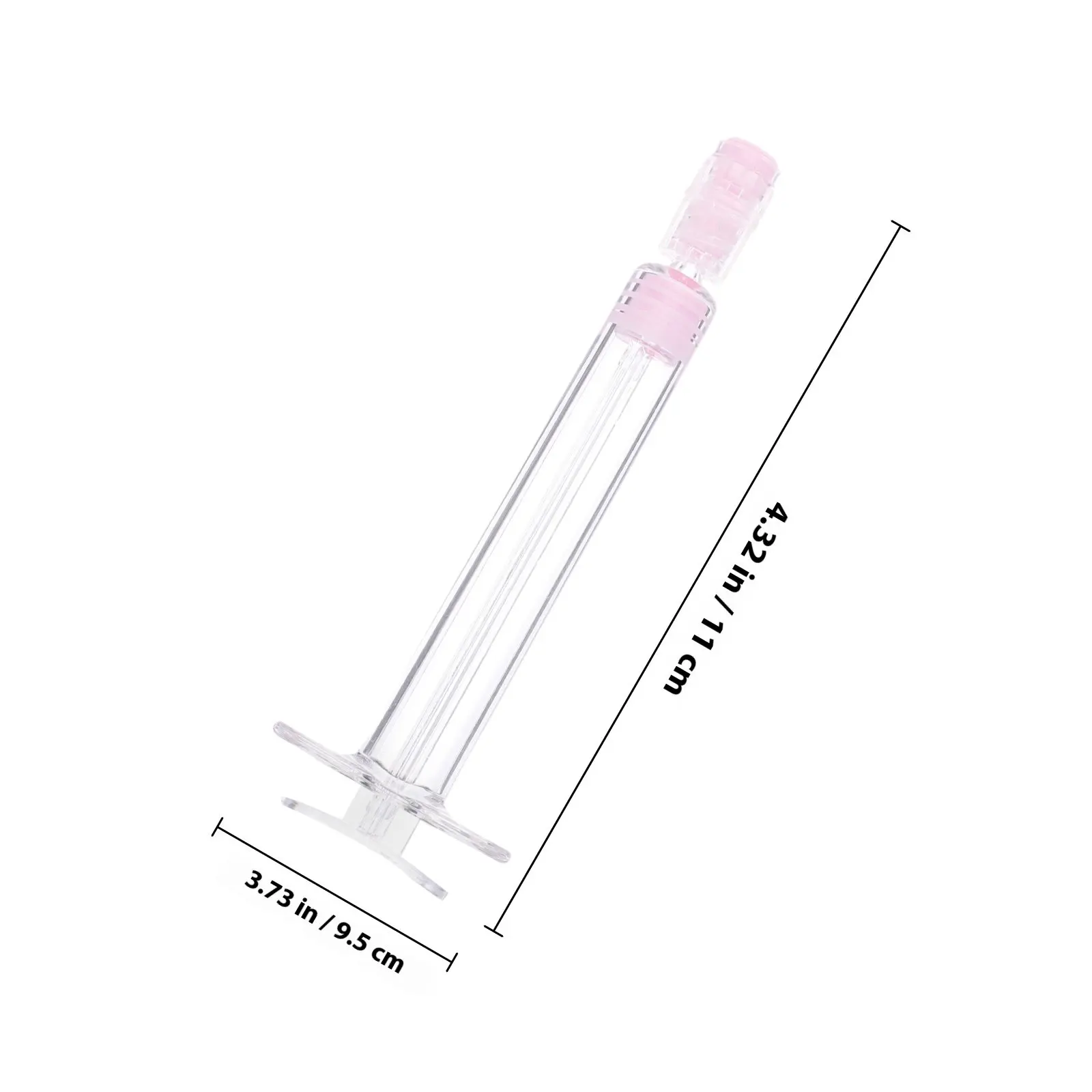5Pcs Subpackaging Bottle Set Portable Refillable Tubes with Cleaning Brush Empty Travel Lotion Storage Bottles