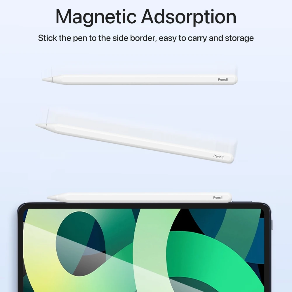قلم مغناطيسي جديد لقلم أبل شحن لاسلكي لأجهزة iPad 2025 2024 2023 2022 2021 2020 2019 2018 قلم لمس ملحقات iPad