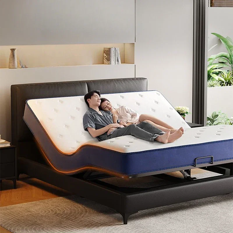 Electric Bedframe Beds Comfortable Multifunction Modern Recovery Beds Old People Double Bedroom Furniture Letti Pieghevoli LLB