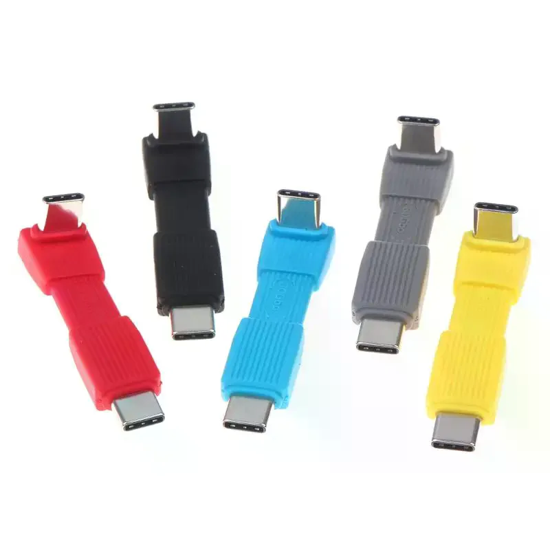 Type C Short Cable 80Gbps Data Transfer 240W Fast Charging 8K Video Support For Laptops Mini Power Banks Travel Use USB4