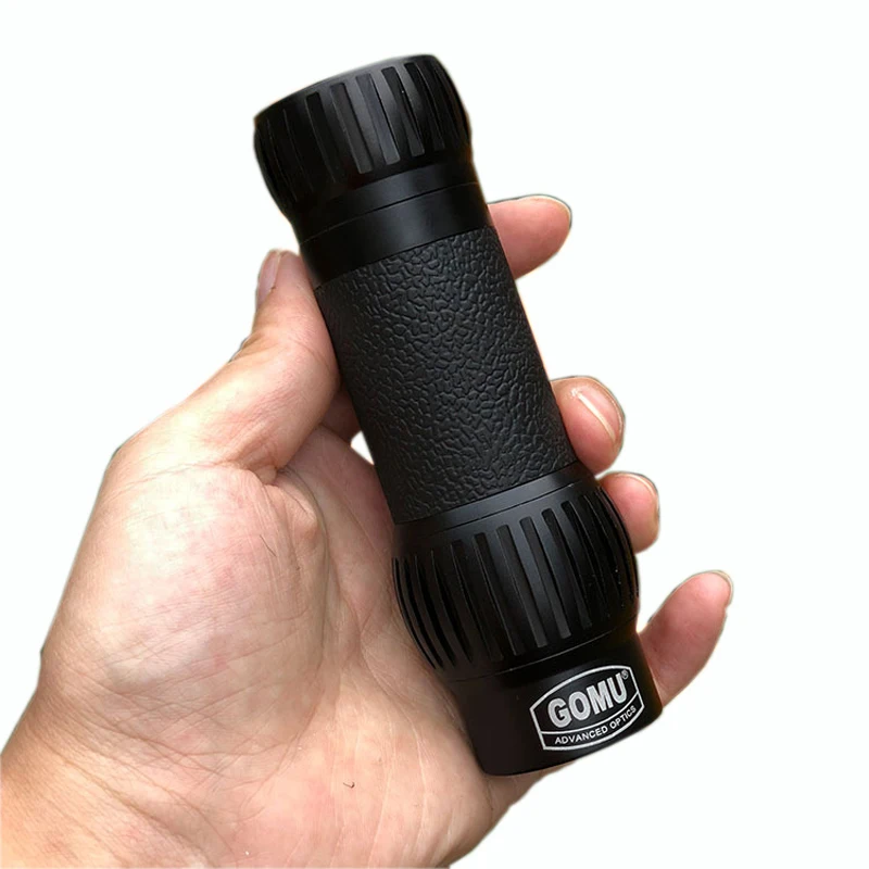 Gomu 8x25 Monocular Waterproof Telescope Full Metal High Power Portable Pocket Hunting Camping Long Range Bak4 Mini