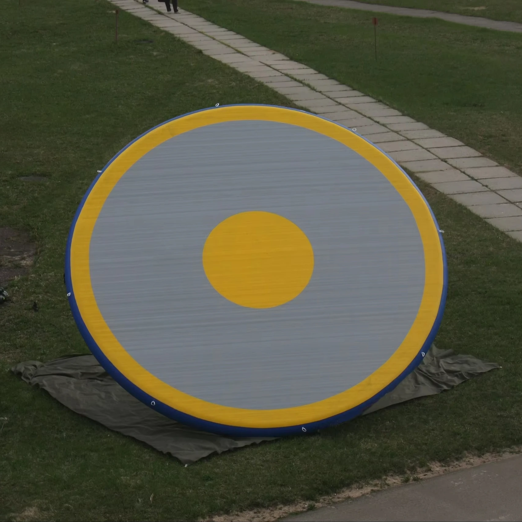 

Custom Sizable Inflatable Air Track for Fitness Gymnastics & Movement Landing Mat & Tumble Track Yoga Mat Inspired
