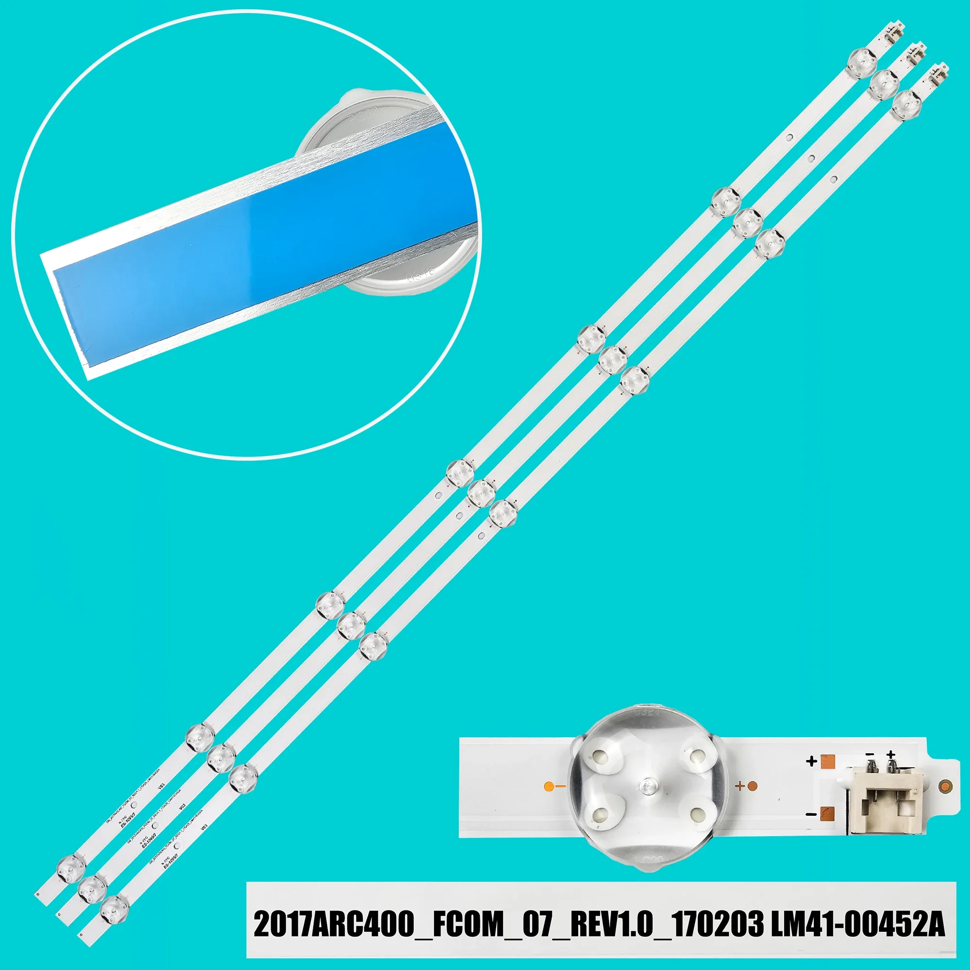 

Светодиодная лента заднего света для A40L 6760 5B 40CLE5745 40 VLE 6735 BP LM41-00452A 40GFB5842 40 CLX 7745 AP