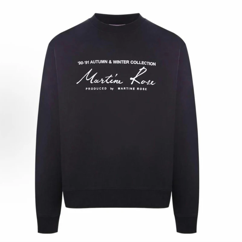 هاي ستريت الرجال النساء عادية مارتين روز هوديي مجموعة الخريف الجديدة طباعة جولة الرقبة مارتين روز البلوز البلوز