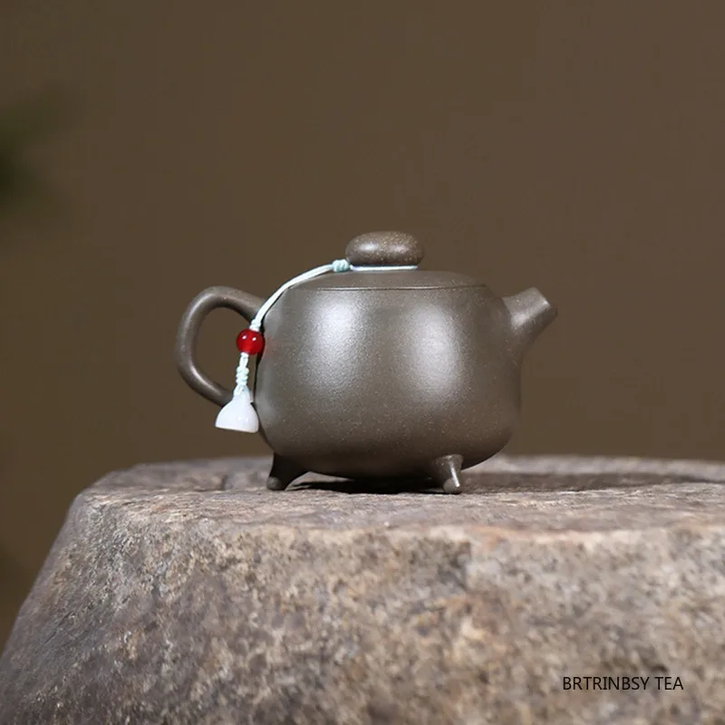 180ml Chinese Yixing Handmade Purple Clay Teapot Tradition Household Zisha Tea Pot Beauty Kettle Tea Set Teaware Accessories