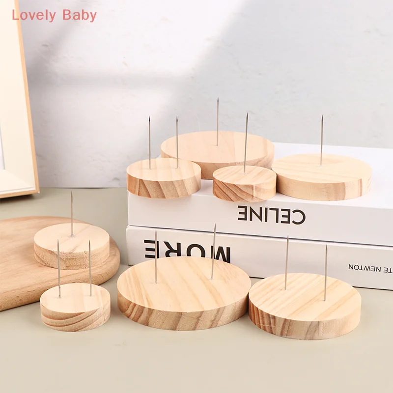 【BBS】Display Stand Holder Crochet Stands Rack Support Storage Base Wooden Figure Animal Action Suppprt Base