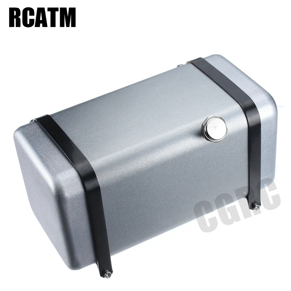 Metal Simulation Fuel Tank For 1/14 Tamiya RC Truck Man Scania R620 Actros