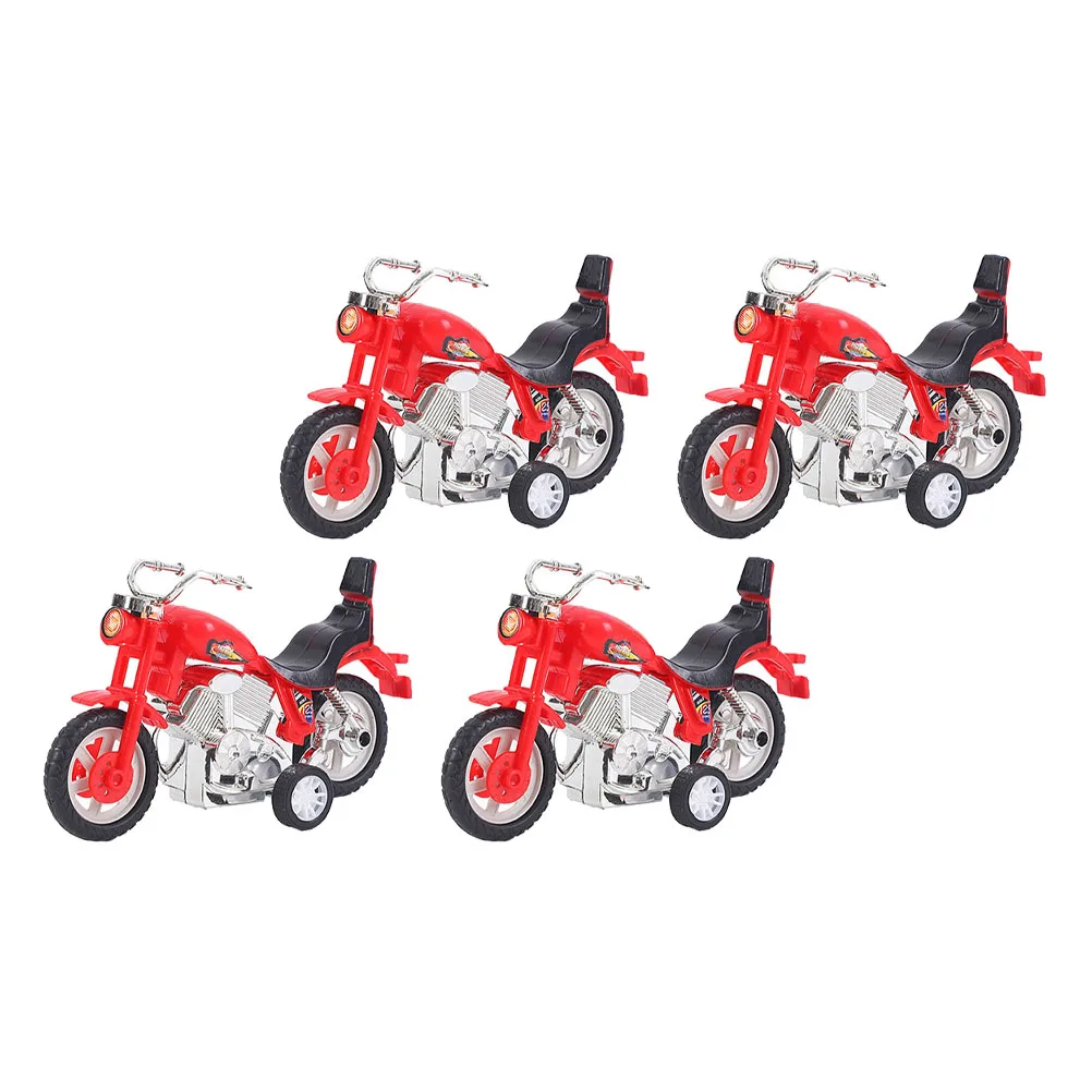 4-delige pull-back motorfiets voor kinderen ATV kinderen speelgoed motorfietsen motor mini speelgoed miniatuur