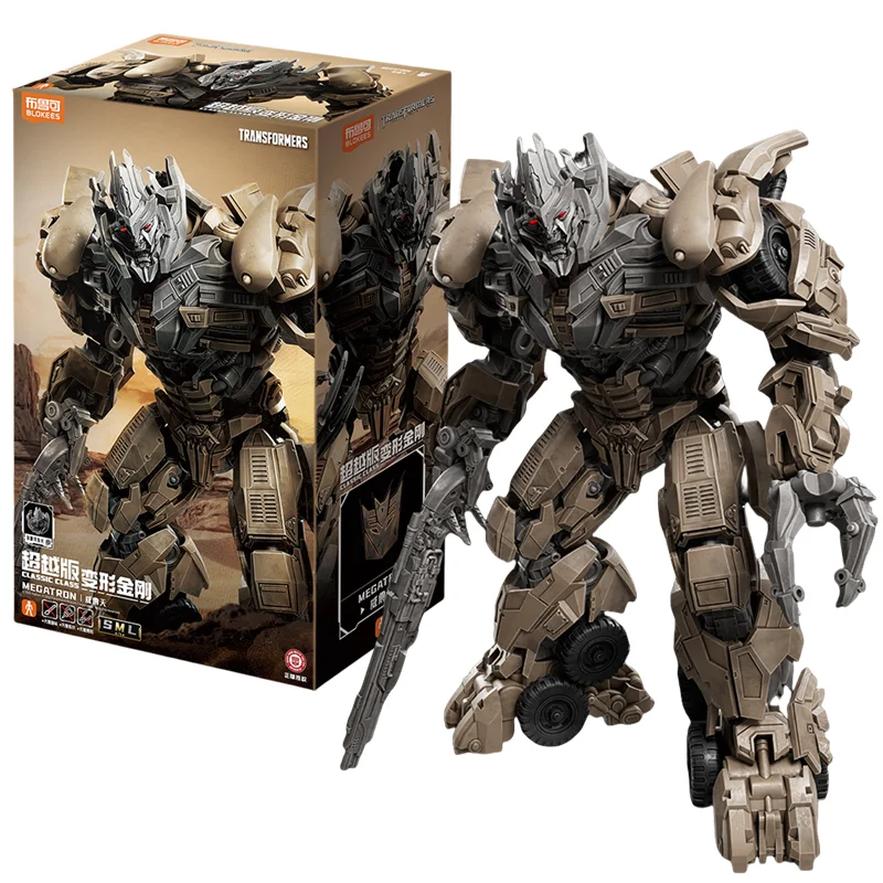 บล็อกกี้ส์ ทรานส์ฟอร์เมอร์ส: ดาร์ก ออฟ เดอะ มูน เมกะทรอน บัมเบิลบี ฟิกเกอร์แอคชั่นจากภาพยนตร์ IDW ออโต้บอทส์ เดเซปติคอนส์ ของสะสมตัวละครจากภาพยนตร์ IDW
