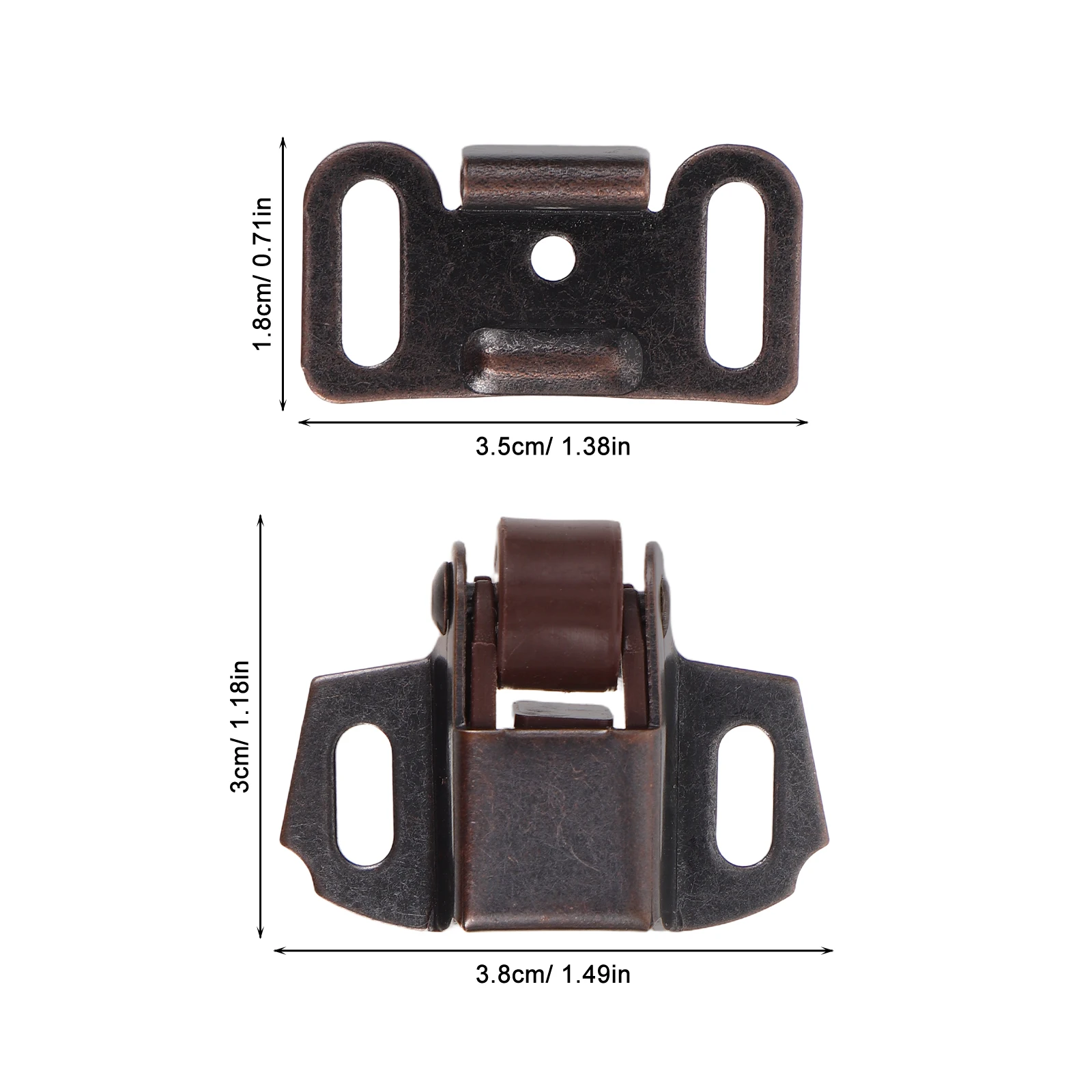 10 комплектов, комплект для замены защелки почтового ящика, плавное управление, прочная конструкция, универсальное использование для шкафов для почтового ящика на открытом воздухе