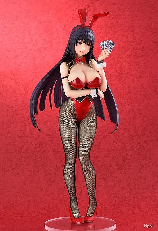 Kakegurui: Compulsive Gambler Jabami Yumeko Bunny Girl 1/4 PVC Action Figure Anime Figure Model Toys Figure Collection Doll Gift