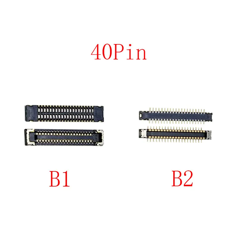 2PCS 30 40 50 Pin LCD Display Screen FPC Connector On Motherboard For TECNO Itel Oraimo Infinix USB Charger Charging Port