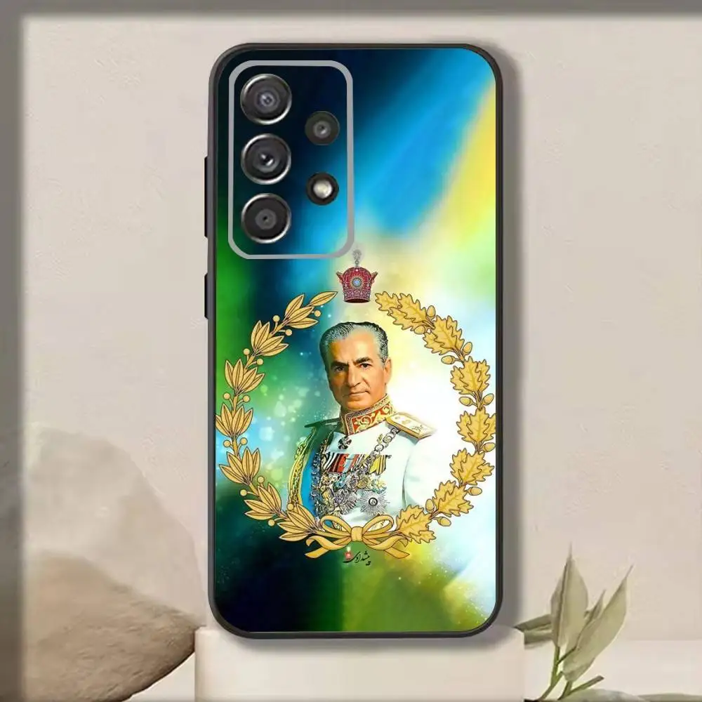 King Mohammad Reza Shah Pahlavi   Phone Case For Samsung S25,S24,S21,S22,S23,S30,Ultra,S20,Plus,Fe,Note,10,9,5G Black Cover
