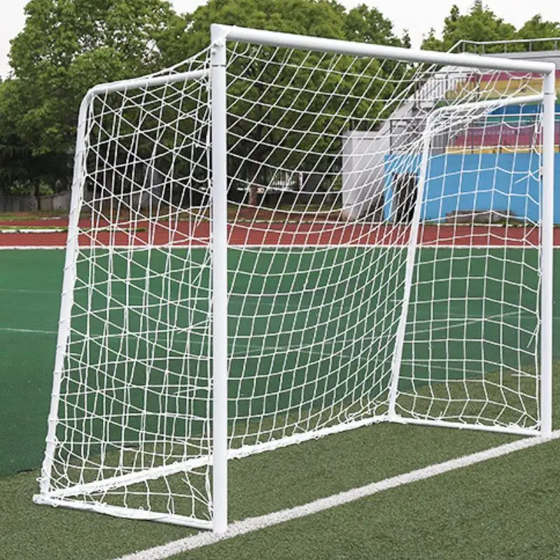 Venda quente da fábrica portátil objetivo de futebol equipamentos esportivos 3mx2mx1.5m metal tubo de aço futsal gol de futebol