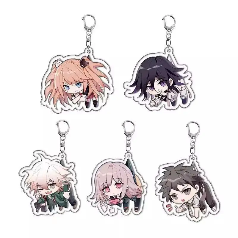 

Danganronpa Nagito Komaeda Hinata Hajime косплей аниме акриловый кулон брелки ювелирные украшения аксессуары для рюкзака