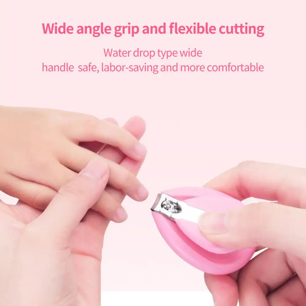 Kids Nail Clippers Baby Nail Care Tools Prevent Bouncing No Odor Safety Jaws Infant Finger Toe Trimmer Light Anti-fall Healthy