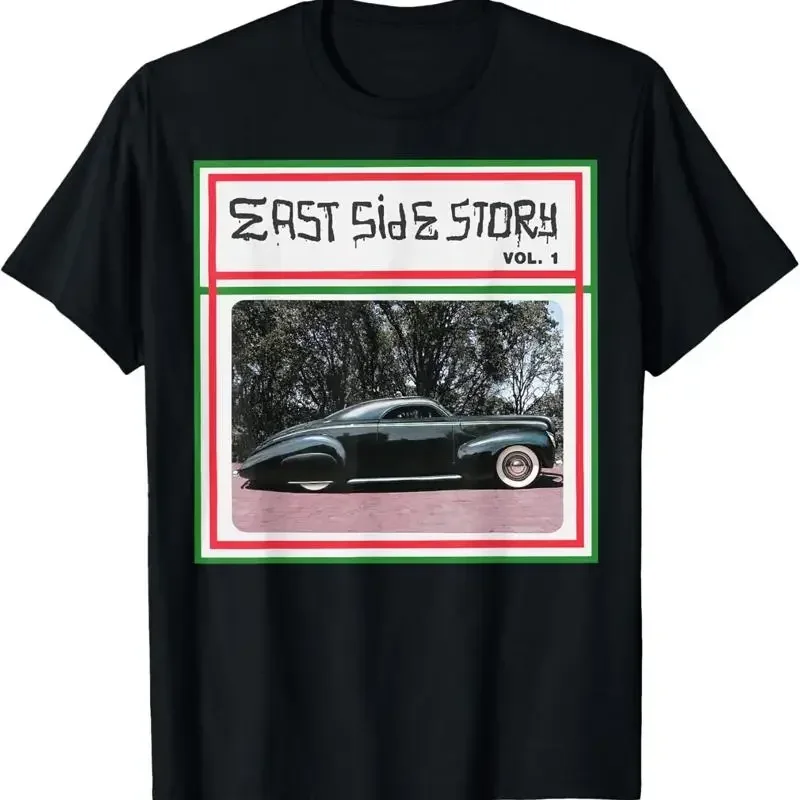 1940 Mercury Album Cover Low Rider Kustom Lead Sled Hot Rod T Shirt