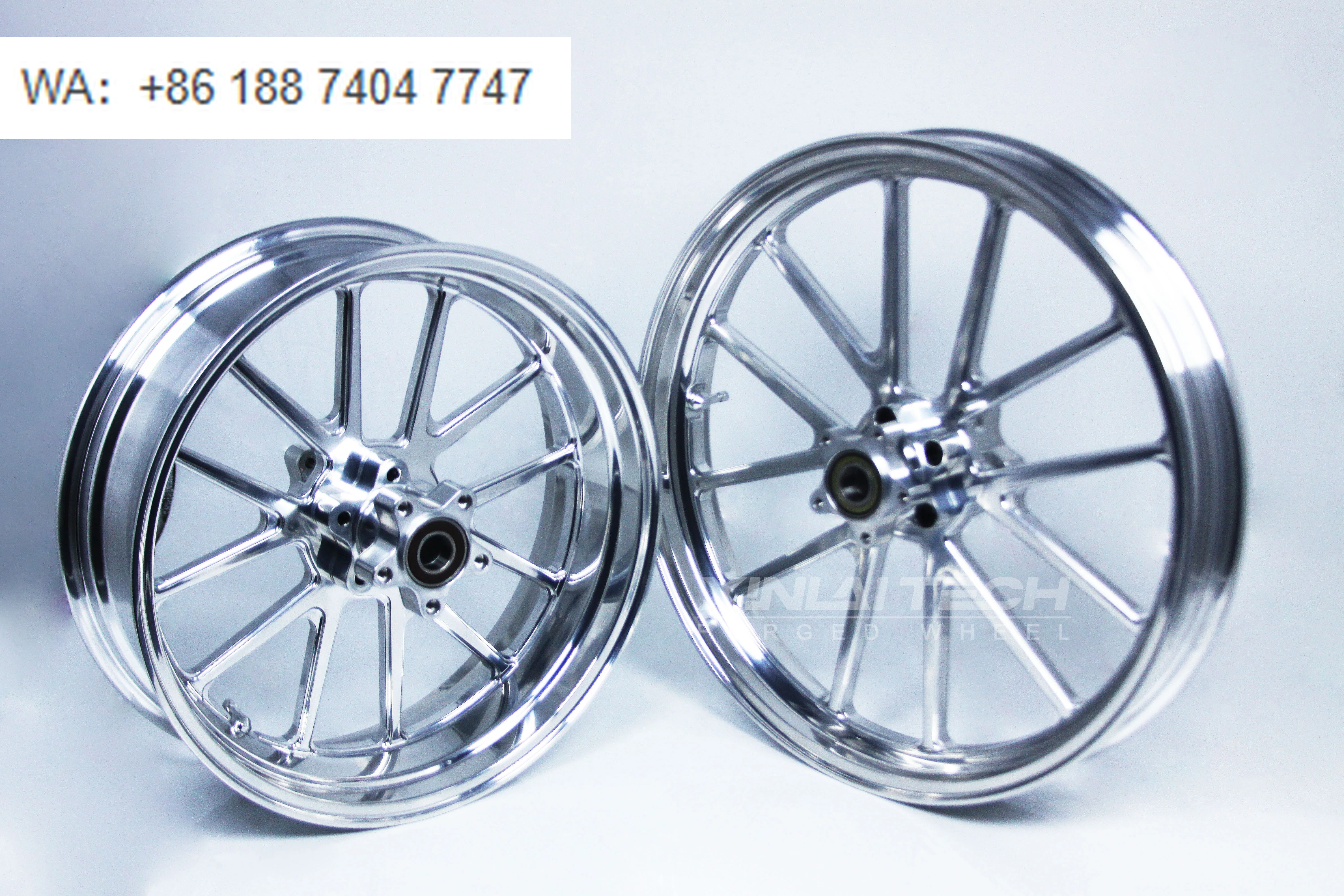 XL Anodized Forged Motorcycle Wheels 24x5.5 26x3.5 for Harley Dyna Lightweight Custom Alloy Cruiser Motorbike Wheels