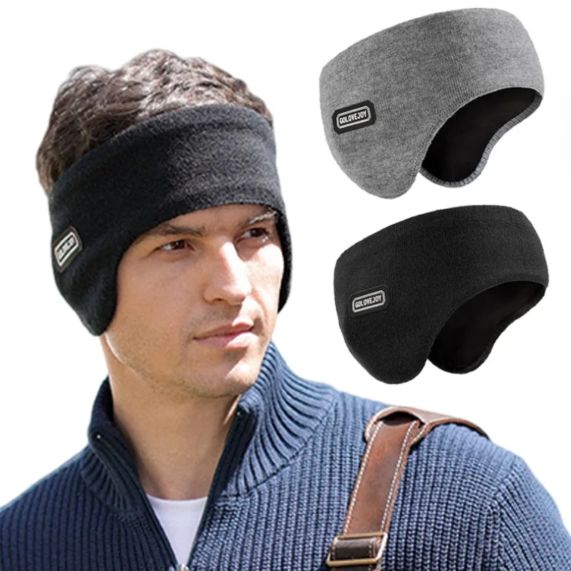 Winter Windproof Cycling Earmuffs for Women Men Warm Fleece Ear Head Band Outdoor Sports Ski Run Ear Muff Motorcycle Accessories