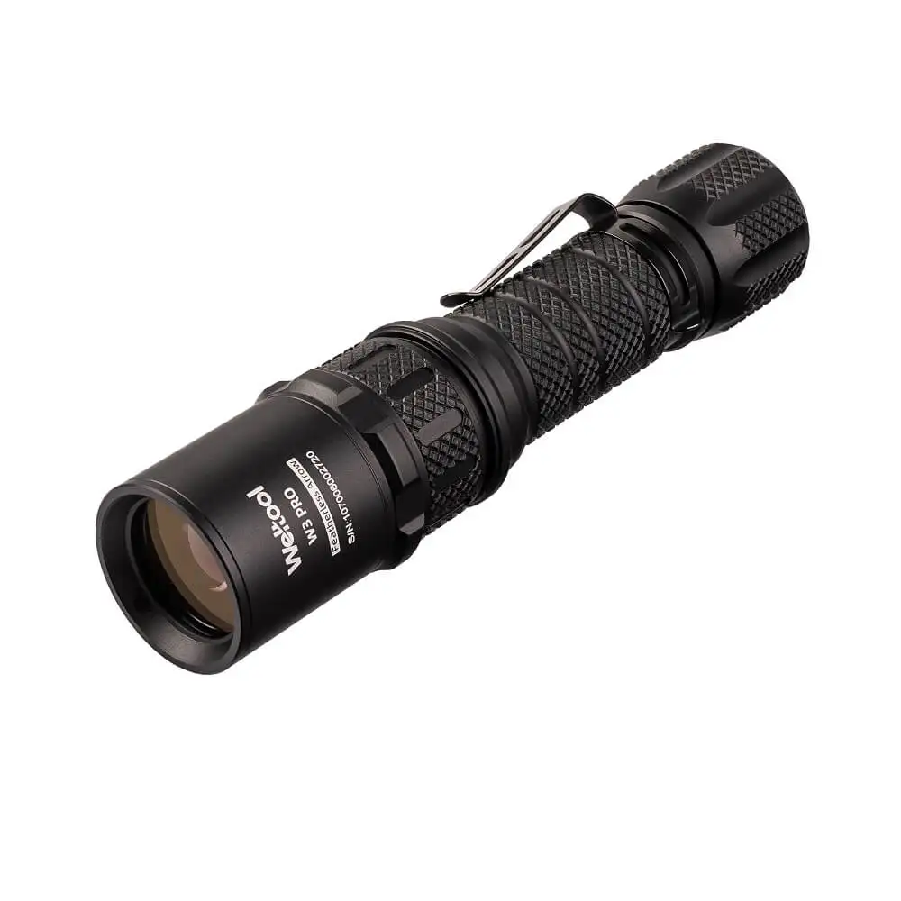 Weltool W3Pro TAC 930 Lumens LEP tactical flashlight